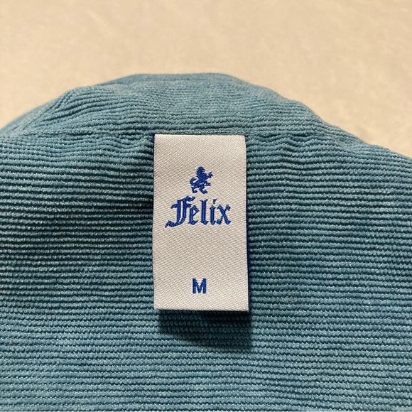 Felix Sky Blue Corduroy Button Down Shirt - Picture 4 of 11